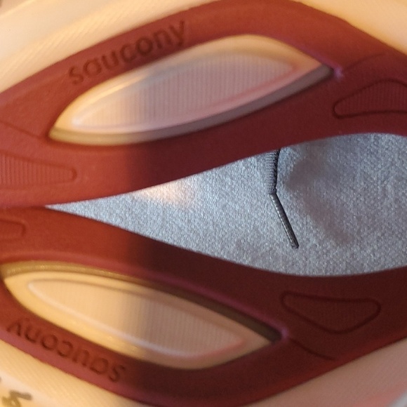 Saucony Womens Guide 15 Formit Powerrun Purple Gray Sz. 7.5 Athletic Sneaker - Picture 8 of 10